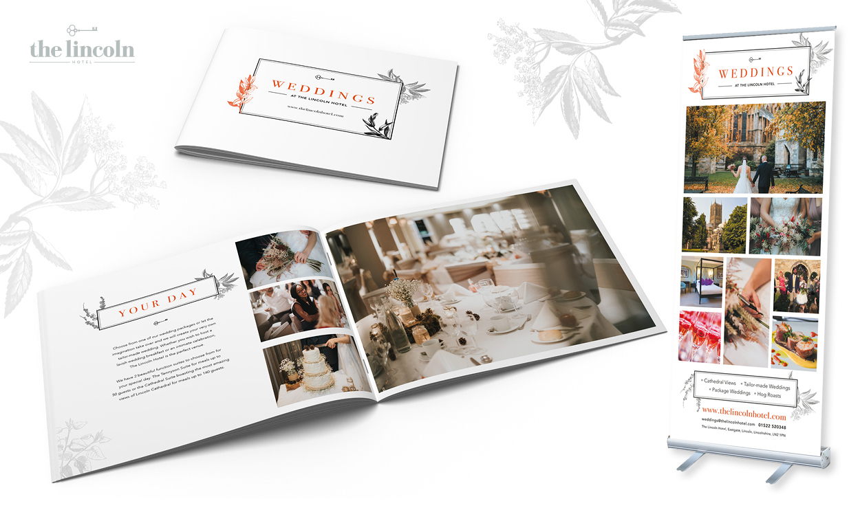 The Lincoln Hotel | Wedding Brochure | Design and Print