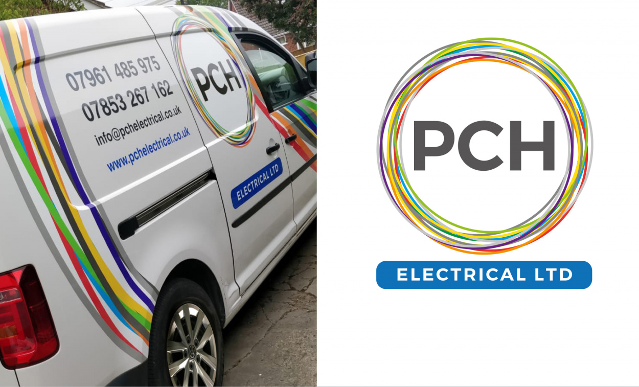 PCH Electrical | Branding | Logo | Business Cards | Vehicle Graphics